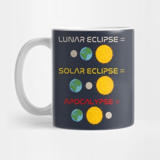 Lunar Eclipse / Solar Eclipse / Apocalypse Mug